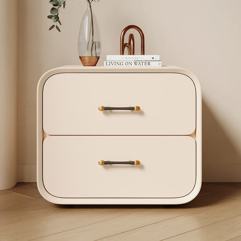 

Small Storage Nightstand Drawers Wooden Cabinet Nordic White Sideboard Organizer Tables Makeup Mesita De Noche Bedroom Furniture