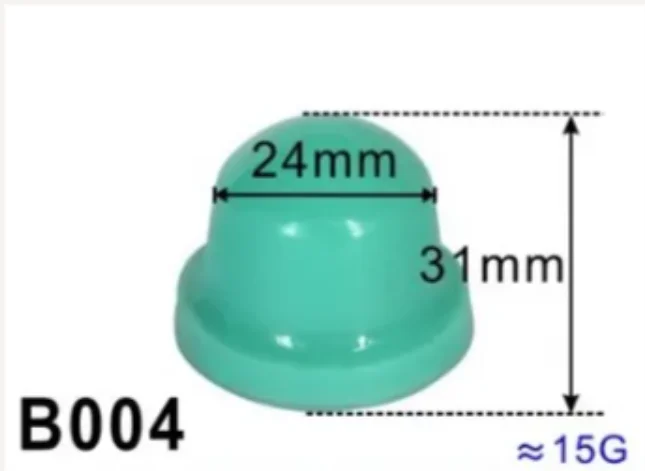 

Silicone rubber pad head for pad printing machine dia 22mm 24mm 28mm