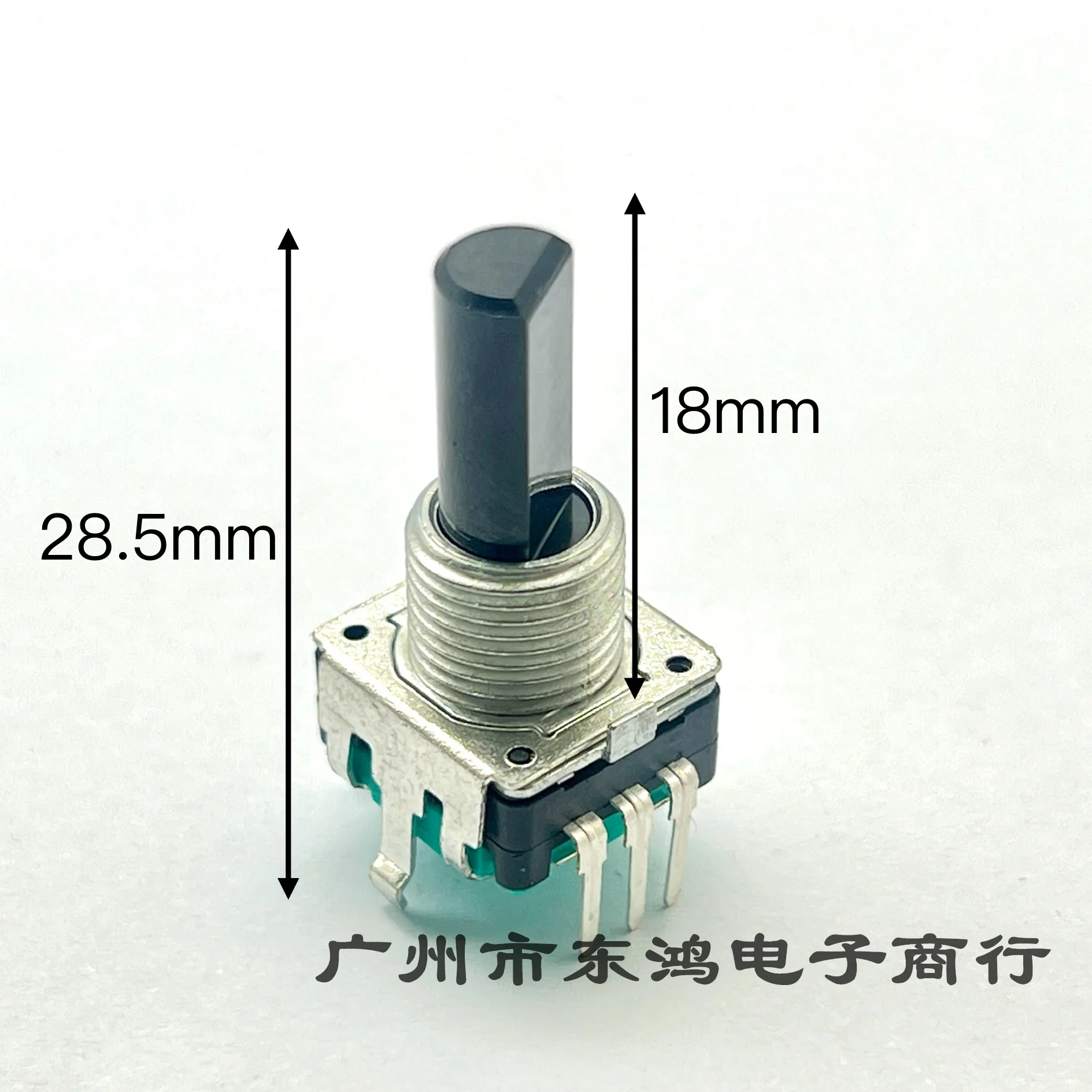 2 PCS EC12 type encoders with 24 positioning pulse belts and switch handle length of 18mm