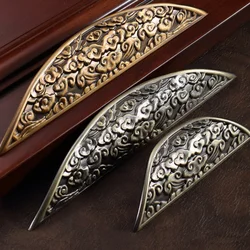 One Piece Bronze Cabinet Pulls Drawer Classic Vintage Retro Handles Kitchen Cupboard Bathroom Dresser Hardware Furniture Pull