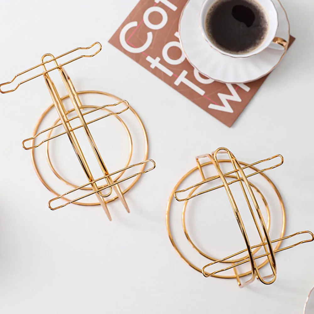 Coffee Cup Hanging Display Stand Anti-rust Tea Cups Holder Stainless Steel Drying Rack for Cups Dishes