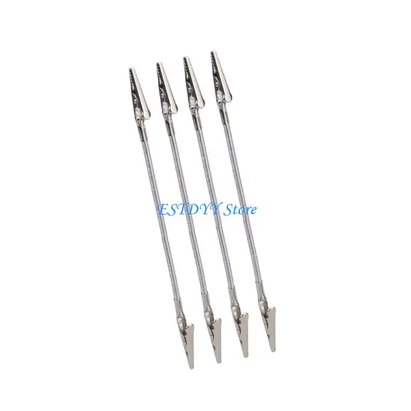 G6DE Outdoor Mosquitoes Incenses Clamps with Double Rotating Clip Metal Construction for Desk Fishing Rod Tent Poles Mounting - Detail 1