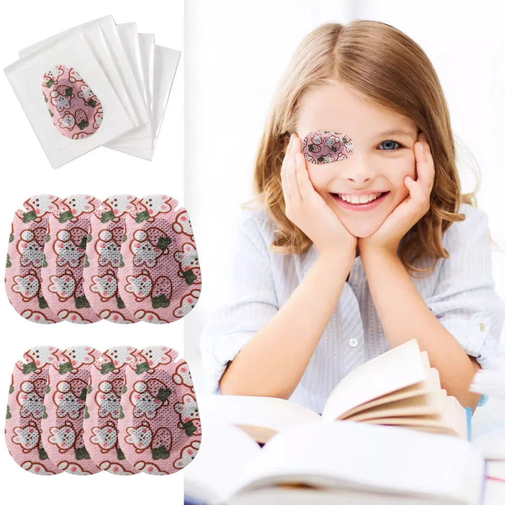

Soft 60Pcs/Set Child Amblyopia Eye Training Eyeshade Orthoptic Corrected Eye Patches Children Lazy EyeMask