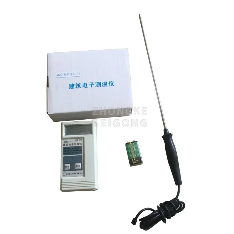 Temperature Range -50 - 500 Degree Construction Concrete Digital Thermometer Easy To Operate and Convenient  Use