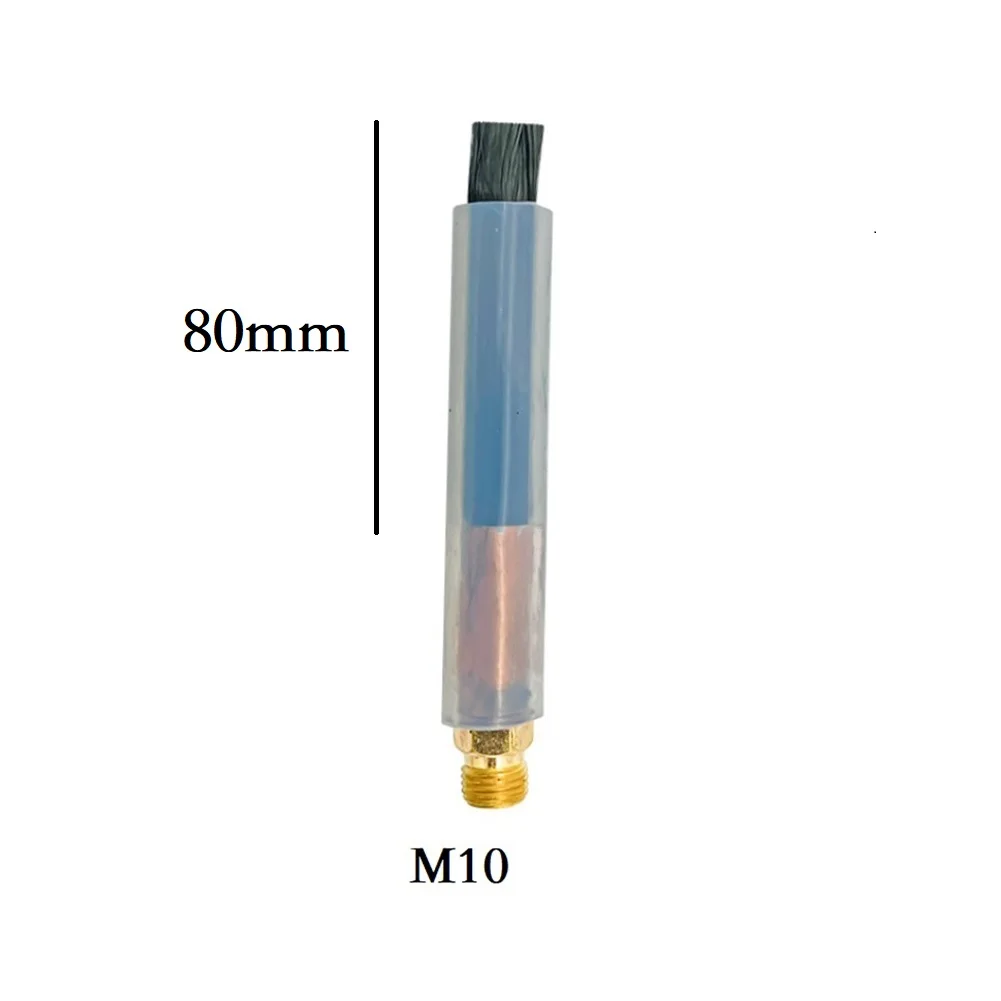 80มม M8 M6 M10คาร์บอนไฟเบอร์เชื่อมทิกวิกผมมิกแปรงทำความสะอาดตะเข็บขัดแปรงทำความสะอาดอุปกรณ์การประชุมเชิงปฏิบัติการอุปกรณ์ทำมือ