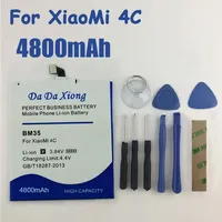 BM35 Mobile Phone Battery For Xiaomi 4C Mi Mi4C Bateria Accumulator 4800mAh