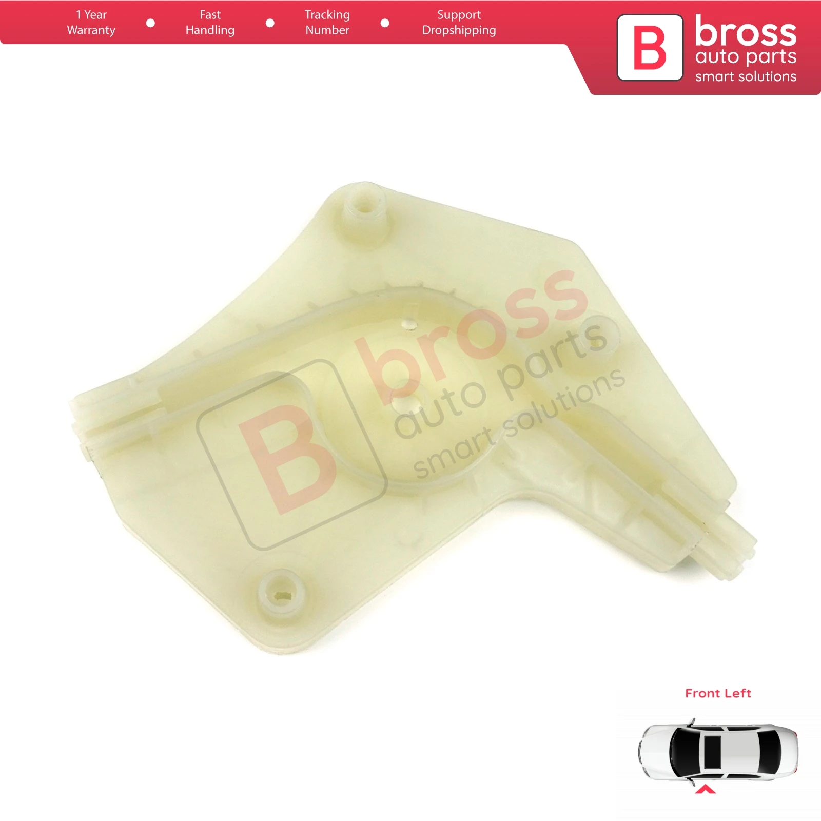 Bross Auto Parts BWR5302 Window Regulator Wheel House Cover Front Left 2197200946 for CLS W219 Made in Turkey