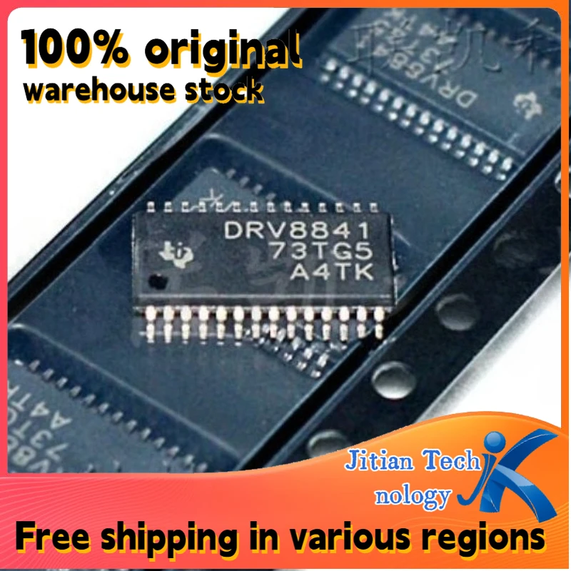 10PCS 100% brand new logo DRV8841 DRV8841PWPR HTSSOP28 High-Quality Electronic Component