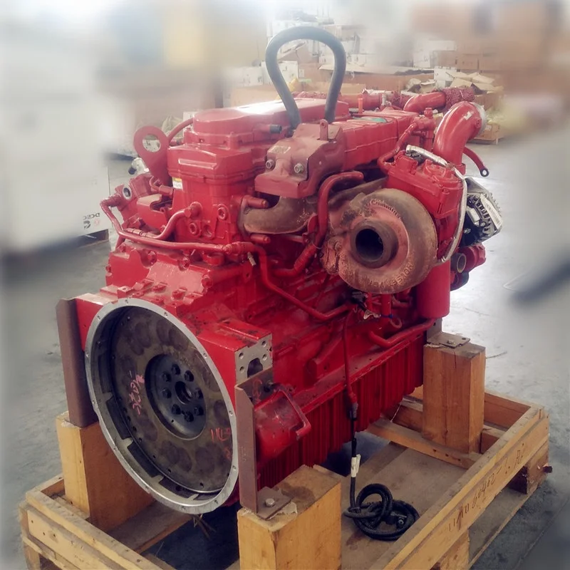 Hot Sale DCEC 6 Cylinder Engine Assembly ISB6.7 210hp Electric Motor Bus Truck Vehicle Used Engines