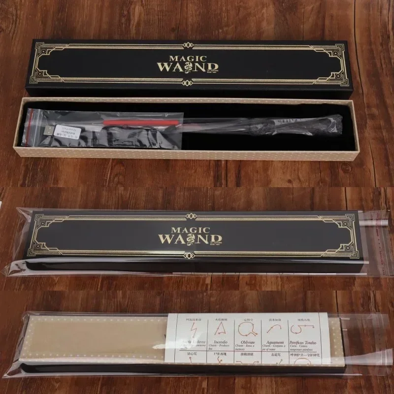 Harri Magic Wand Hermione Dumbledore Sirius Snape Fire-breathing Wand Cosplay Magic Show puntelli giocattoli per bambini regali di Halloween