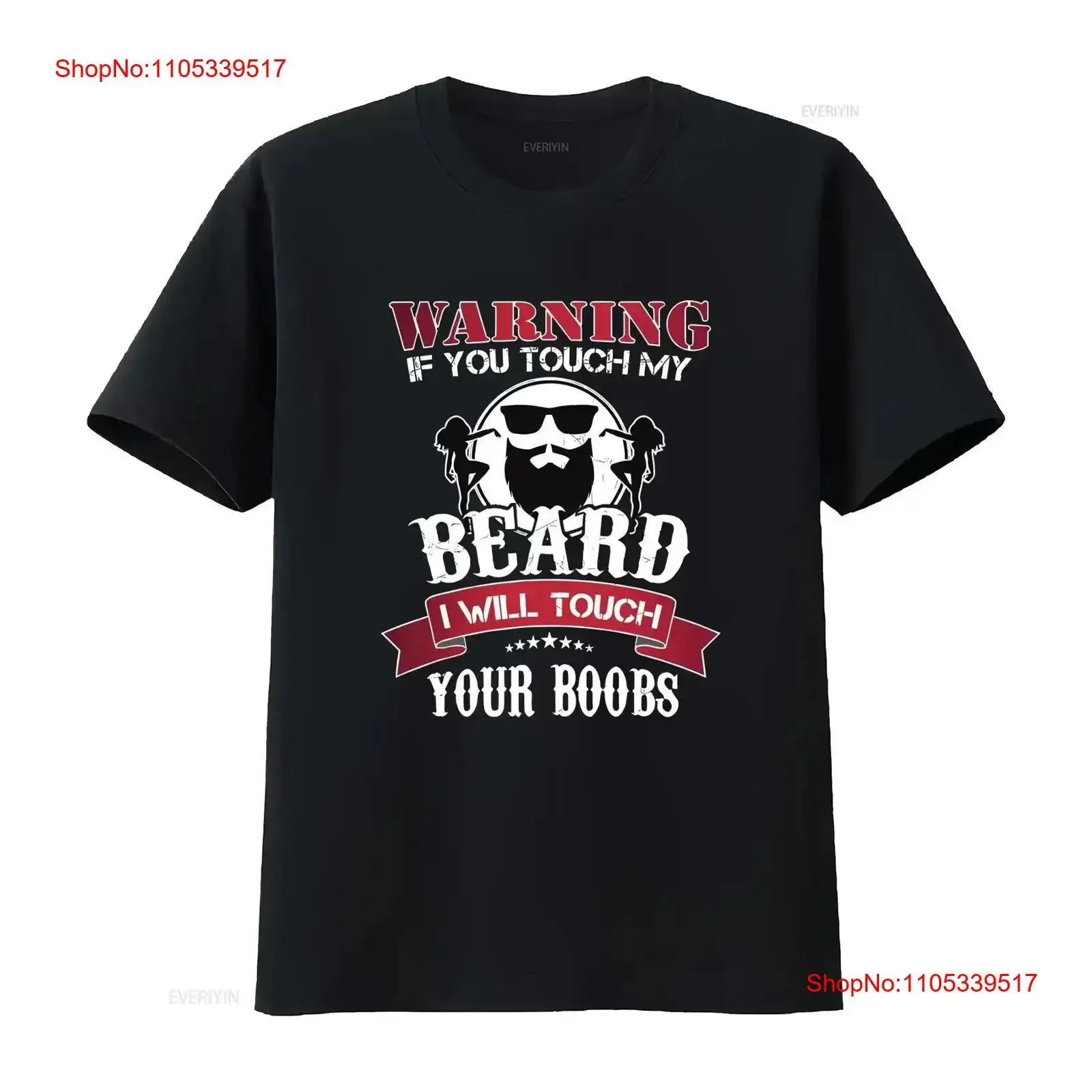 BEST BEST TO BUY Dark Funny If You Touch My Beard I Will Your Boob T Shirt vintage Washed Breathable homme Slightly vintage Washed - Aliexpress Deal