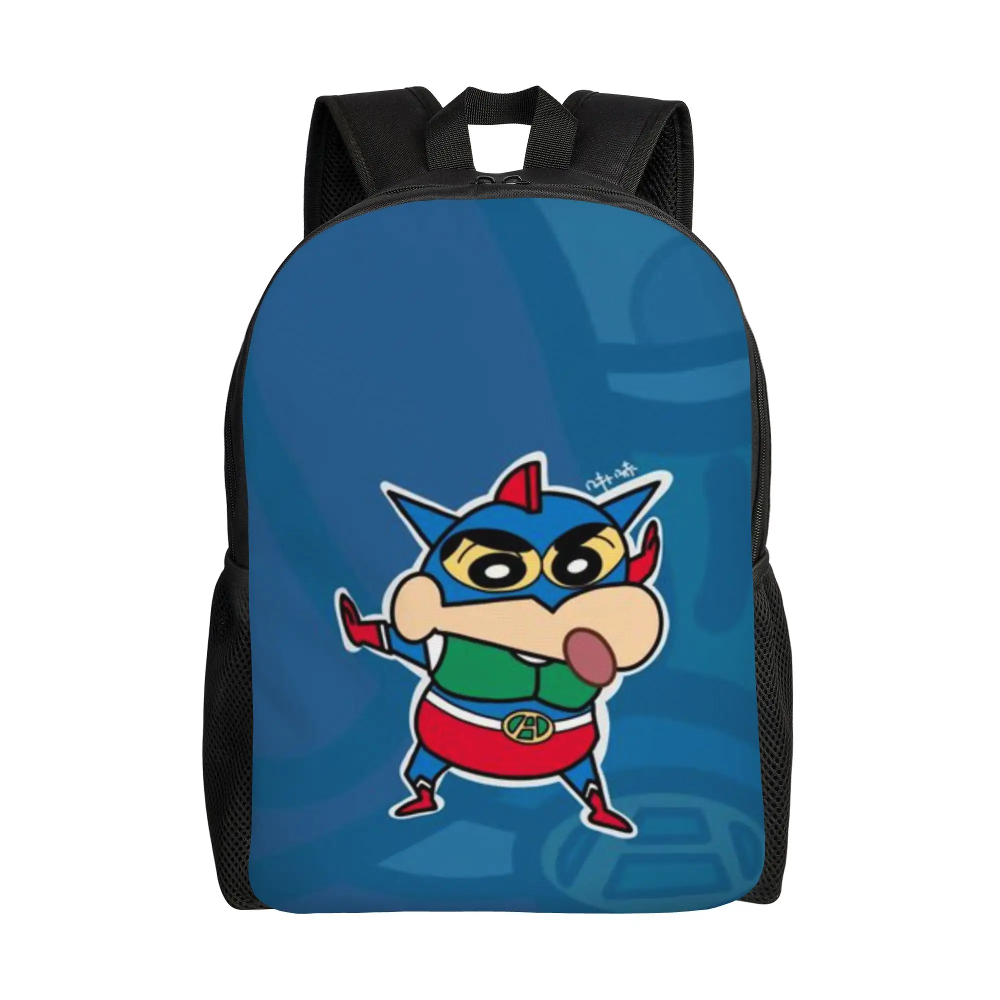 

Back to school season Cute (4) Knapsack Crayon Shin-chan College Student Kawaii Backpack