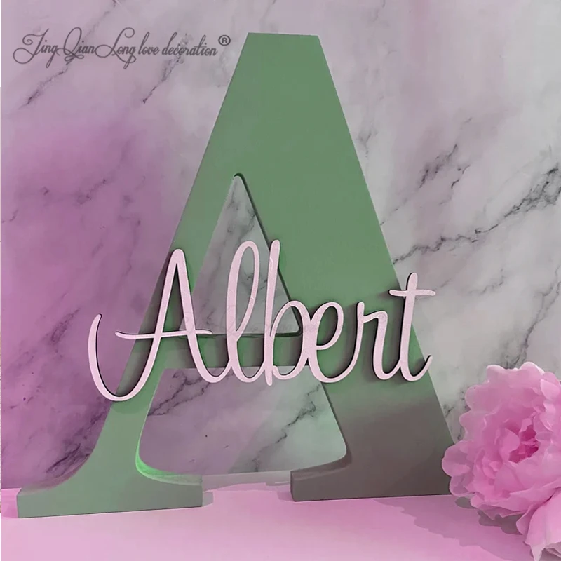 

Custom Large Nursery ettersWooden Letters Nursery decor New Baby Gift Personalised Gift