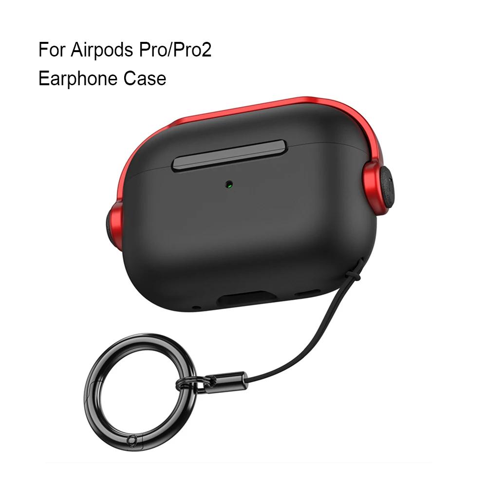 

Earphone Case Suitable for Airpods Pro Pro2 with Buckle Earbuds Protective Shell All inclusive