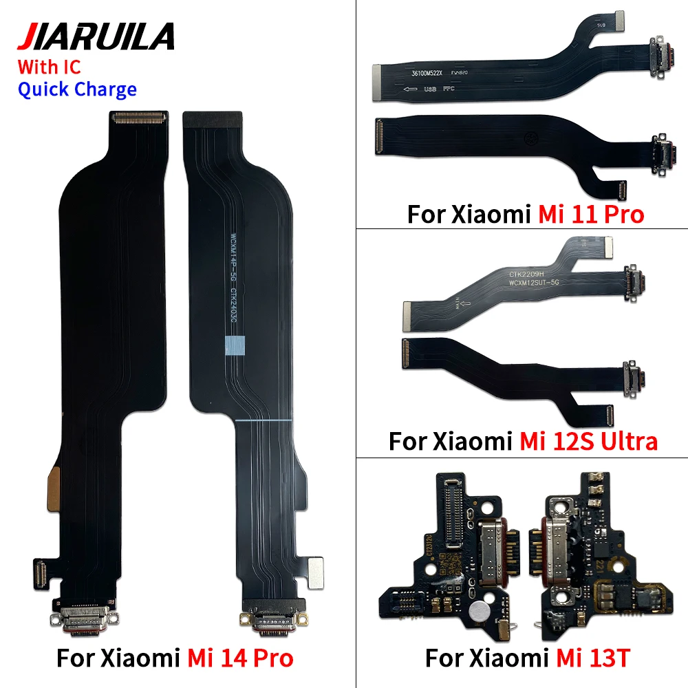 

Tested Micro USB Charger Dock Connector Charging Port For Xiaomi Mi 11 Pro 11T 12 12s Lite 12S Ultra 12T 13 Lite 13T 14 Pro