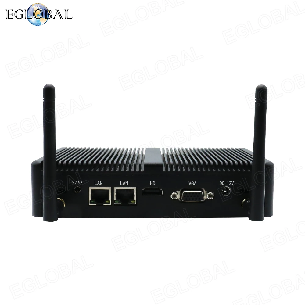 EGLOBAL Mini PC i3 5005U Dual LAN Dual COM Mini computer a basso consumo VGA HDMI WiFi Windows RJ45 Giga LAN PC desktop da ufficio