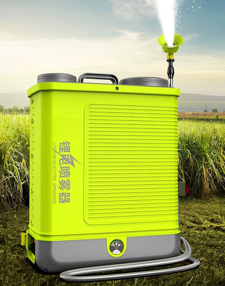 Portable Electric Backpack Sprayer Rechargeable High Pressure Pesticide Water Sprinkler Agricultural Equipment