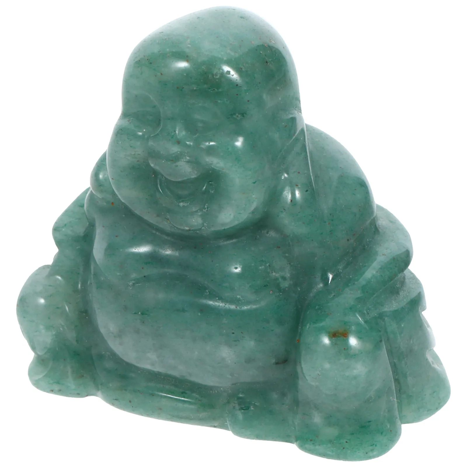 Exquisite Crystal Buddha Statue for Home Decor Small Desktop Ornament Zen Atmosphere Enhancer Indoor Office Entrance Garden Use