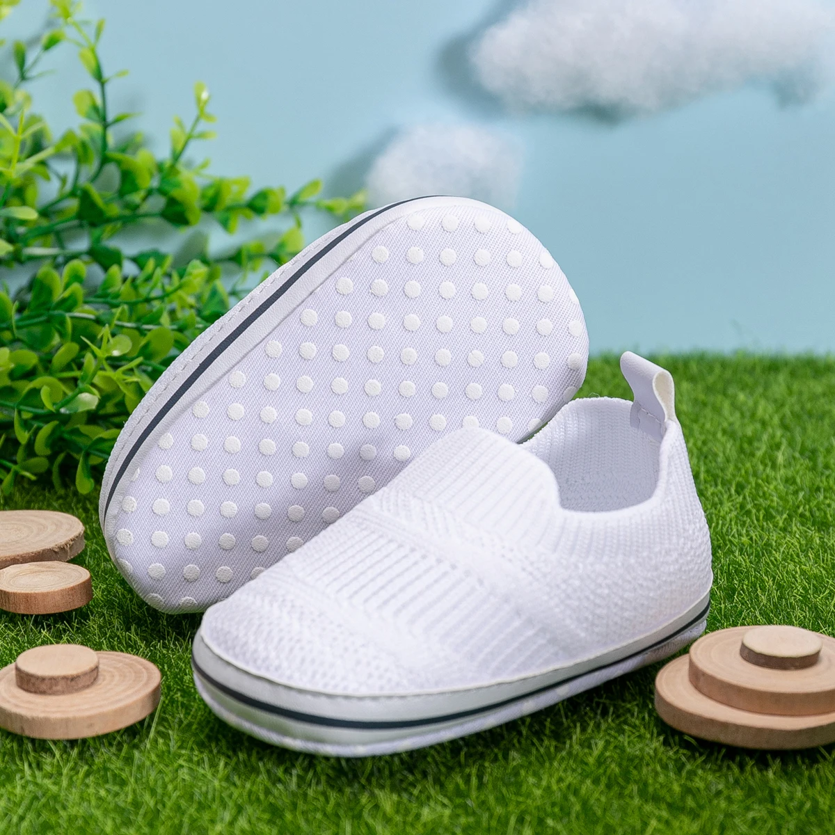 New Baby Shoes Classic Weaving Classical Casual Sneakers Breathable First Walker Newborn Baby Boy Girl Soft Sole Sports Shoes