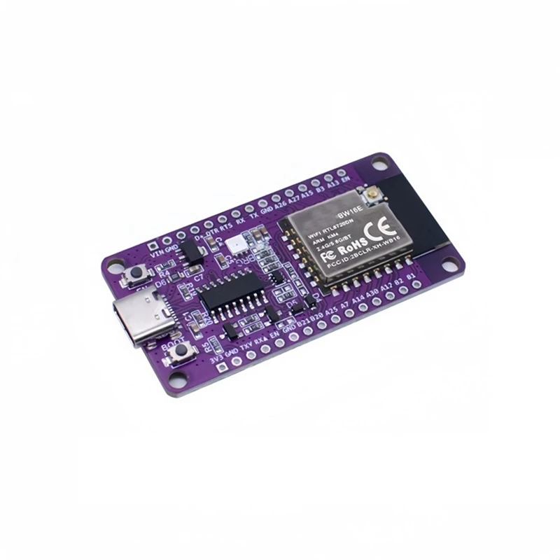 RTL8720DN Dual-Band Wifi Bluetooth Module NICEMCU BW16 Development Board Onboard IPEX Antenna,
