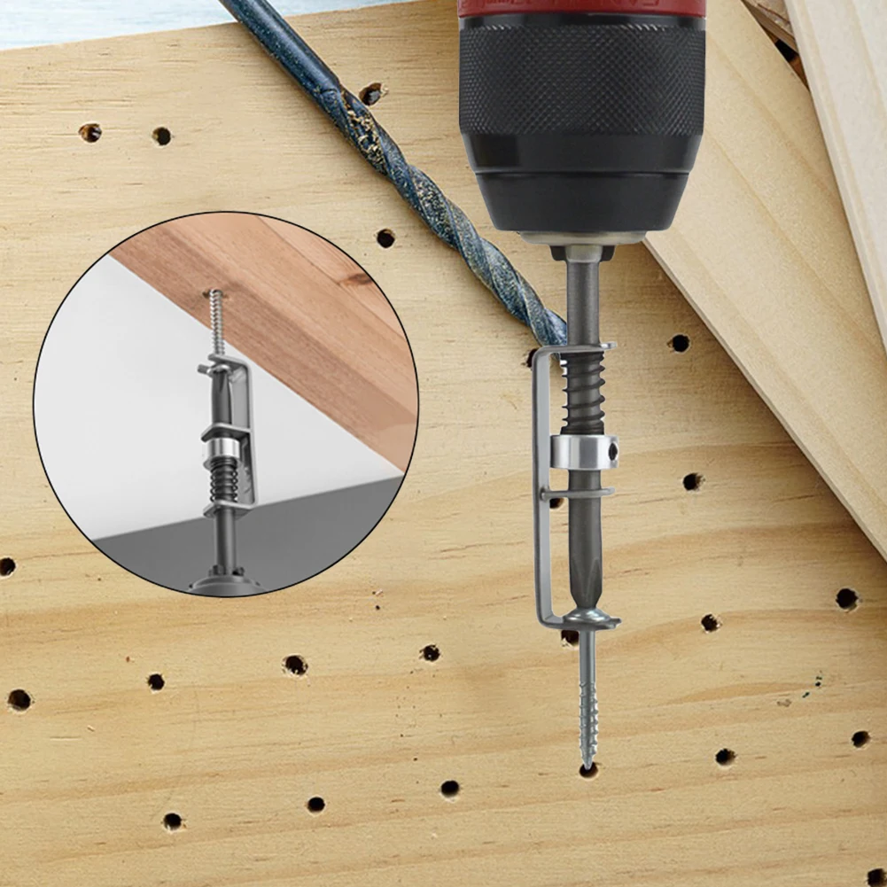 

Spring-Loaded Screw Bit Holder | Heavy-Duty Quick Release Adapter | Magnetic Bit Retaining Tool for Impact Drivers & Drills