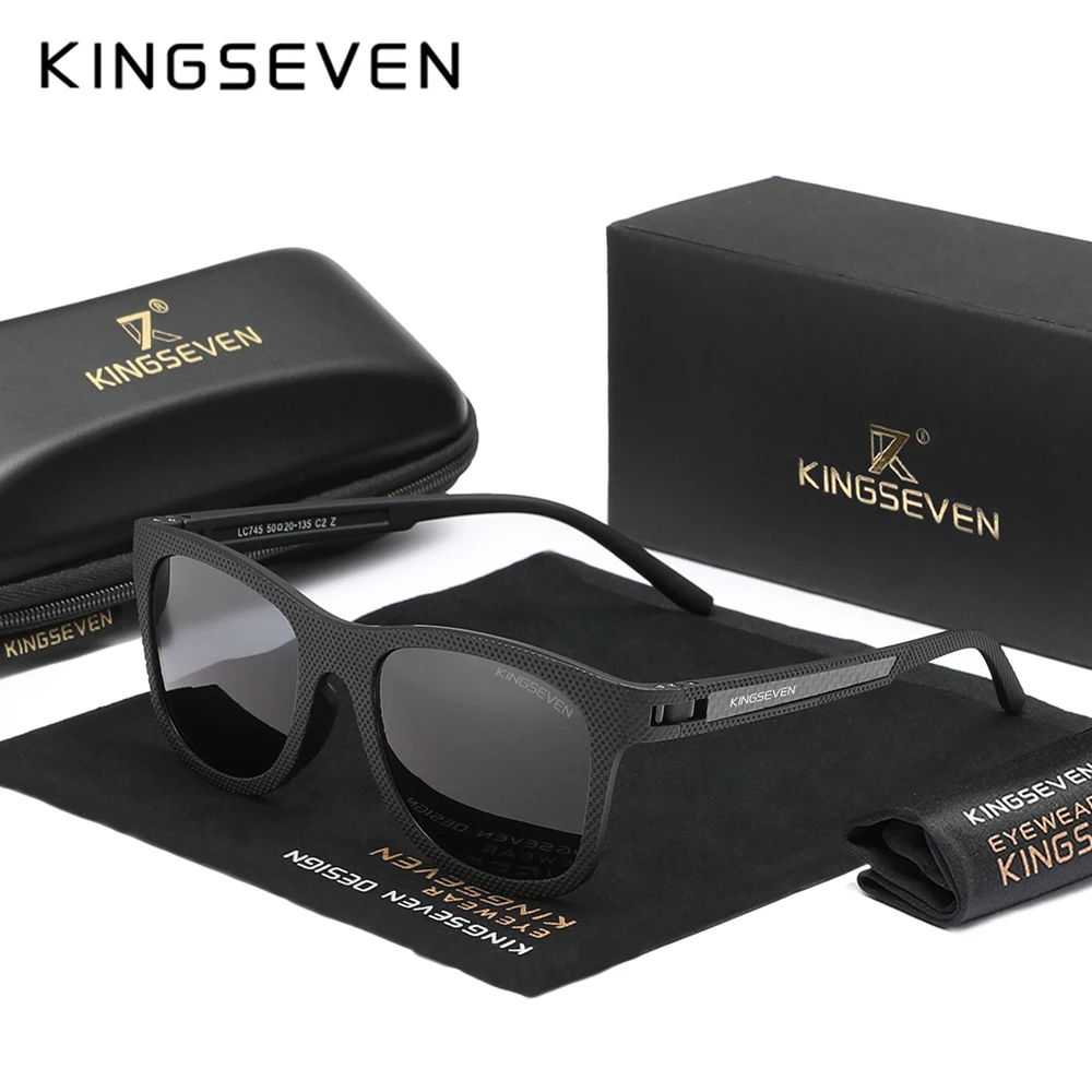 

KINGSEVEN Sunglasses Men Women Polarized Anti-UV400 Glasses Outdoor Driving Eyewear