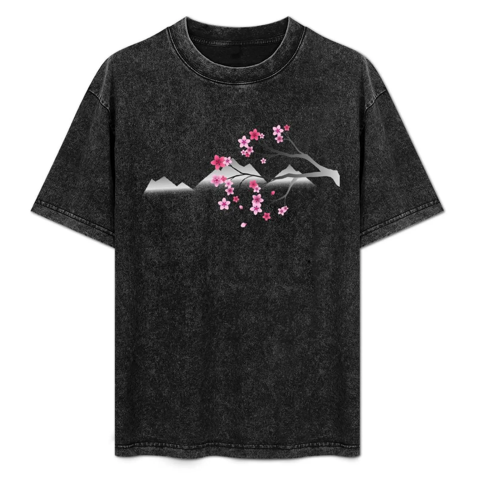 

Cherry Tree T-Shirt men t shirt cotton 100% t shirt custom print funny t shirts dark humor shirts for man cotton soft T-Shirt