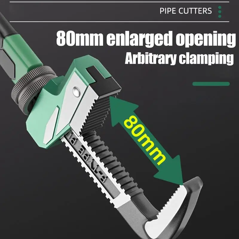 Imagem -02 - F-tipo Encanadores Chave com Extensão Resistente Tubo Vise Multi-funcional Chave de Velocidade em Ângulo Reto em Forma Especial Válvula