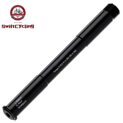 Imagen 2 del producto Swift MTB bicicleta eje pasante eje de horquilla delantera para horquillas RockShox Boost M15x1,5 148/158mm 15x100 15x110 horquillas traseras eje pasante