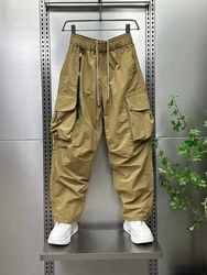 Pantaloni estivi da uomo autunno stile americano pantaloni uomo pantaloni Cargo da uomo abbigliamento maschile Youngla palestra uomo Sport Big Size Sport Baggy