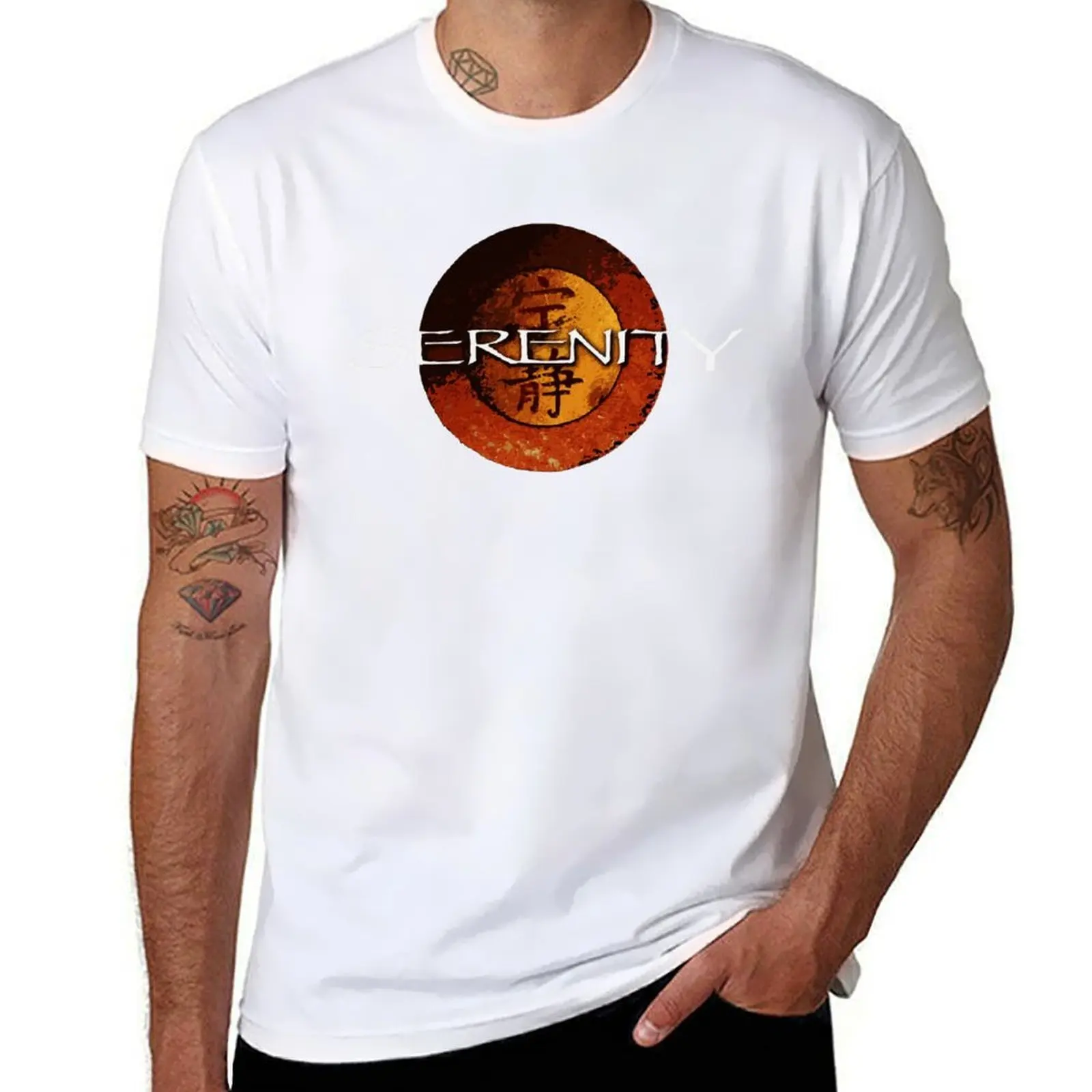 

Firefly Serenity T-Shirt men t shirt cotton 100% anime t shirts oversize T-Shirt