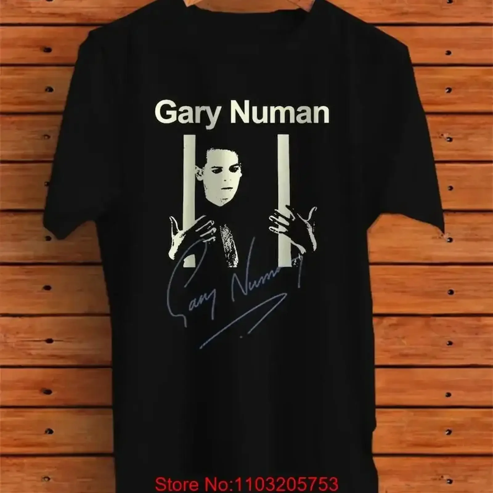 

Gary Numan Wave Dark gift for fan tour shirt fullsize s 5xl vintage Washed streetwear Slightly Comfortable Casual Stretched