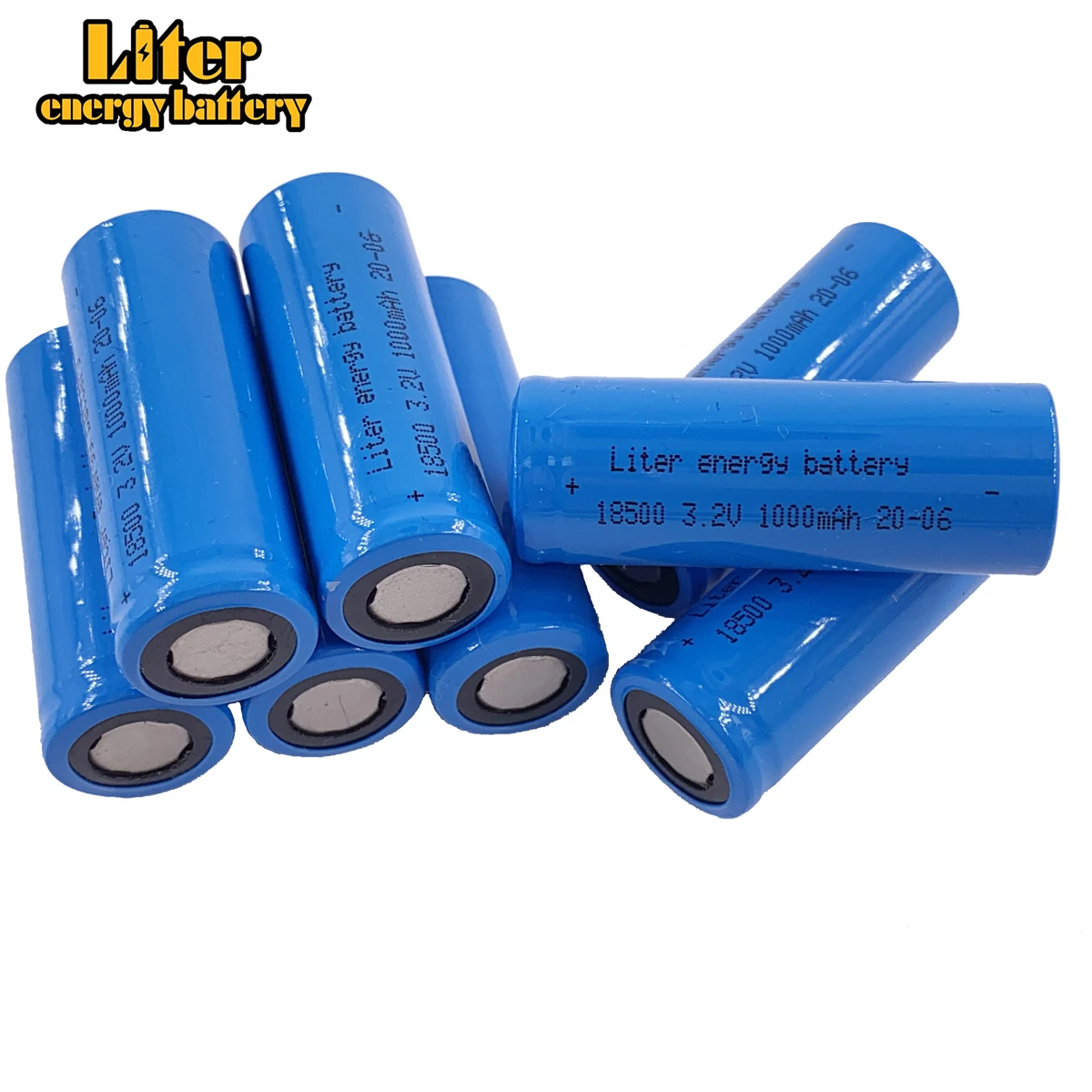 3.2V LFR 18500  LiFePO4 battery 1000mah rechargeable cell for Solar Led Light and speaker