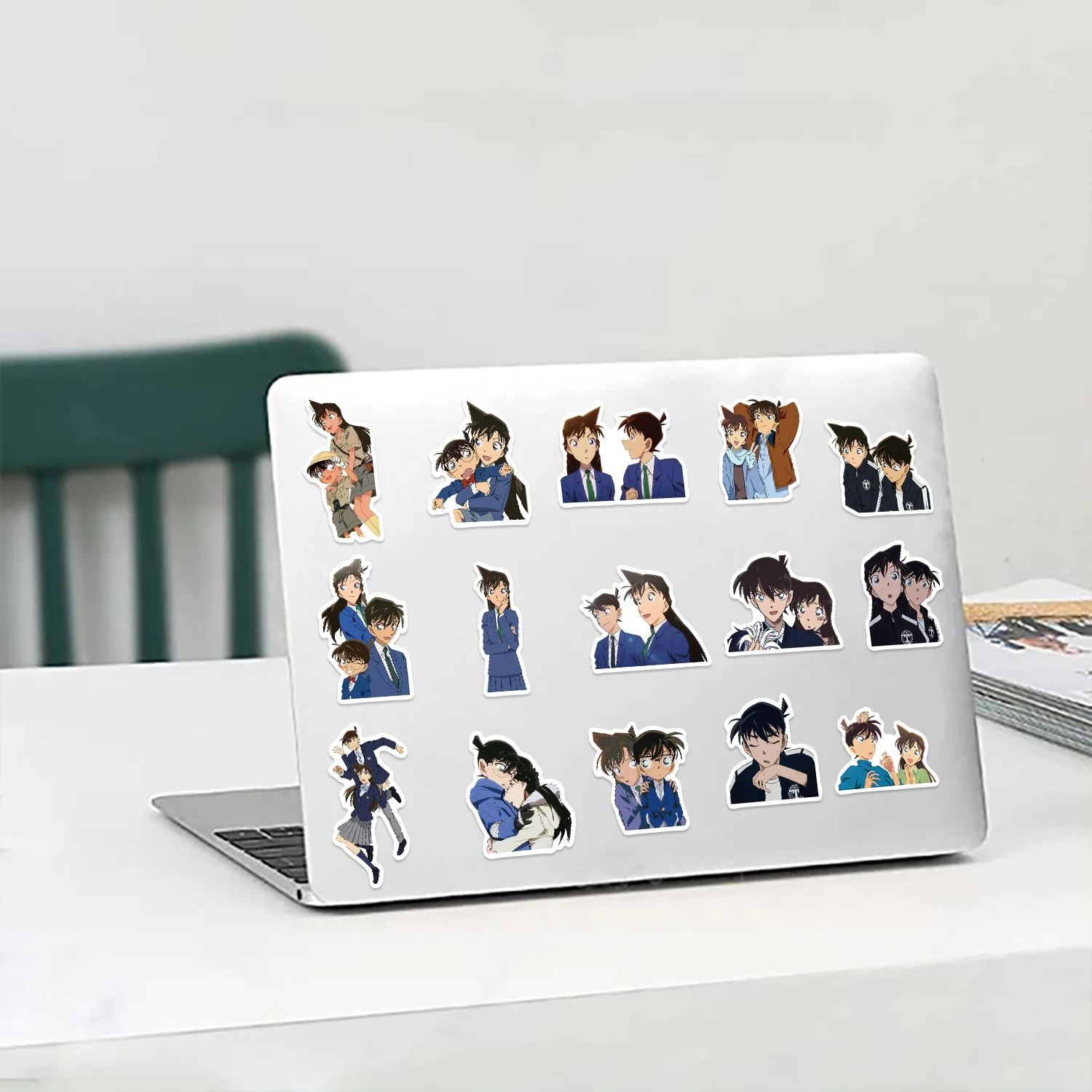 50PCS Cartoon Anime Conan Sticker DIY Diary Laptop Luggage Skateboard Graffiti Decal Fun Classic Toy