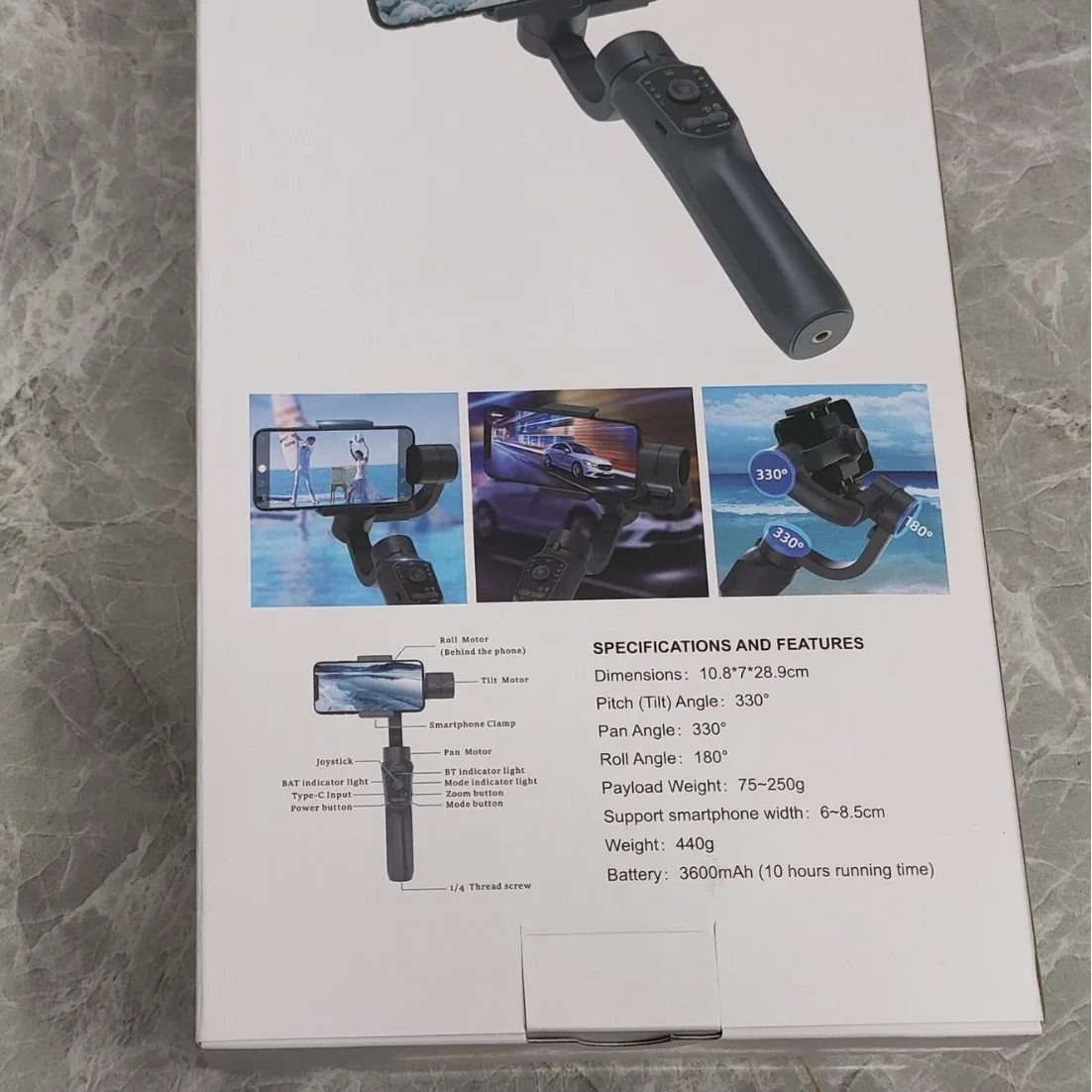 F10 PRO Handheld Mobile Phone - đánh giá và giá Handheld Stabilizer Gimbal