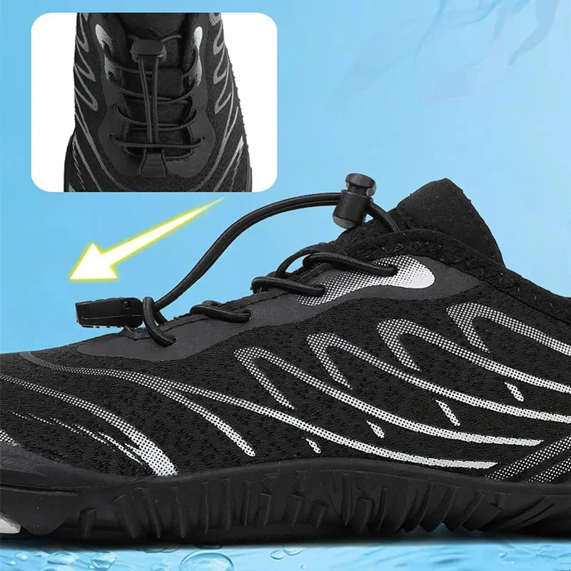 Water Shoes for Men Barefoot Beach Shoes Upstream Breathable Sport Shoe Women Quick Dry Aqua Sneakers Swimming Wate Shoe