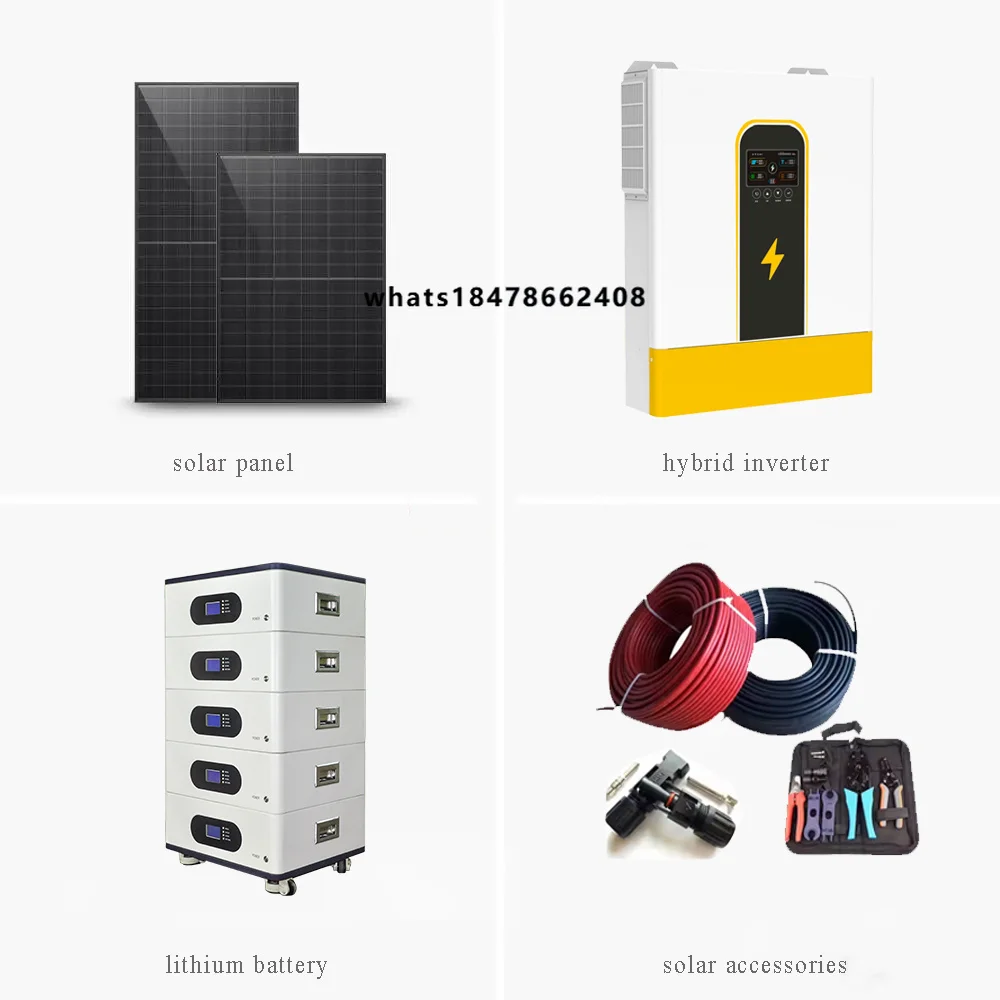 Complete Set 5KW 10KW 15KW 20KW Solar Energy System Hybrid off Grid Solar Panel System One-stop Solar Solution