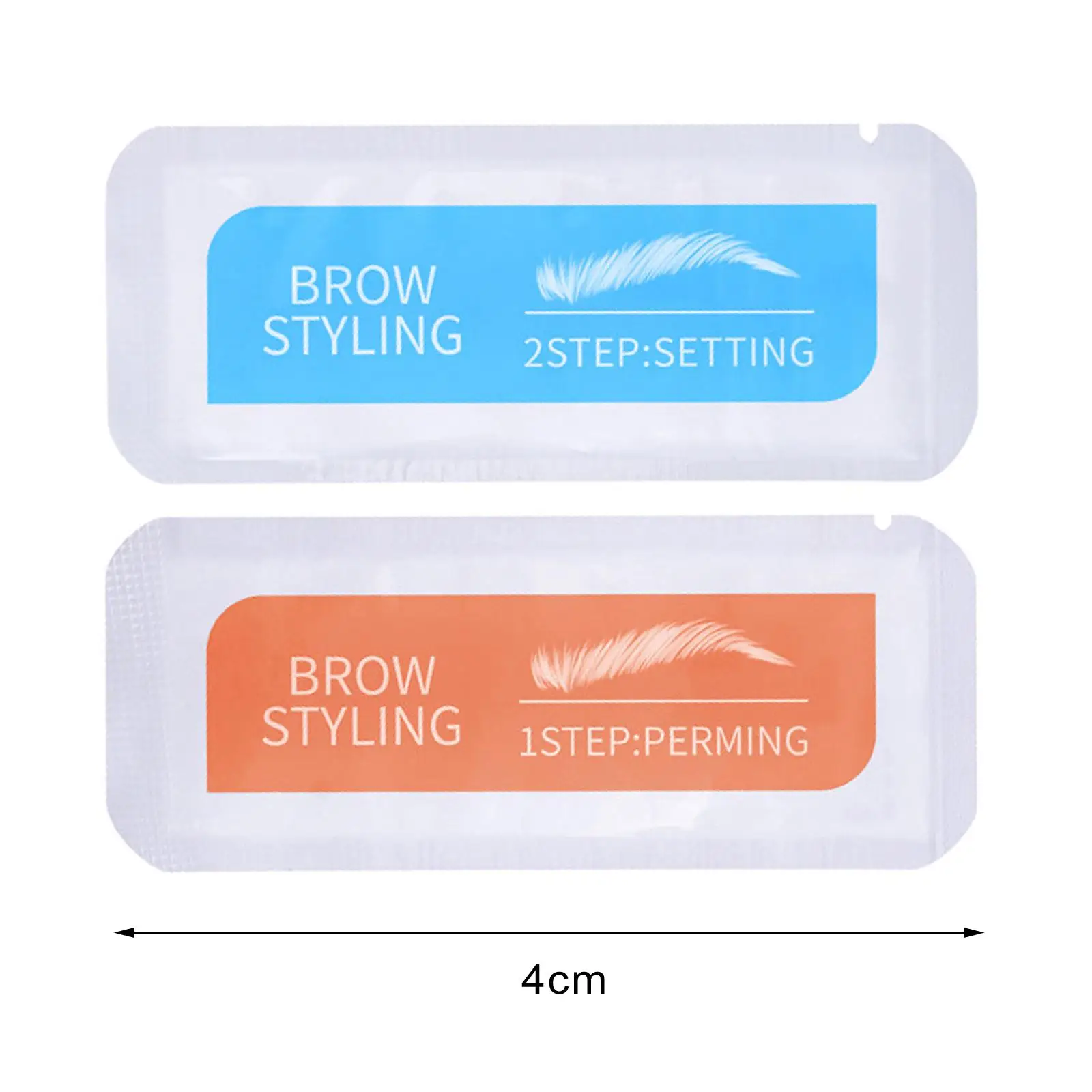 2Pcs Eyebrow Ironing Agent Eyebrow Color Fast Setting Eyebrow Fixative Beauty