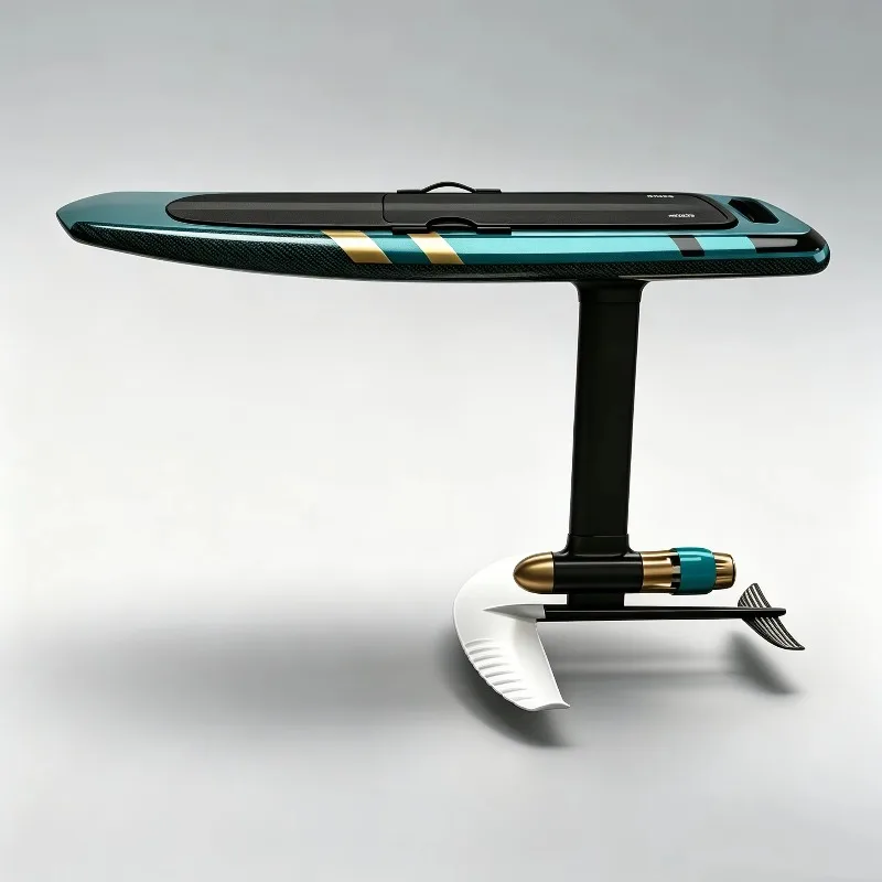 Kinma Beyond Traditional Surfing Carbon Fiber Electric Hydrofoil with Instant Power 48V Stable & Durable for Beginners