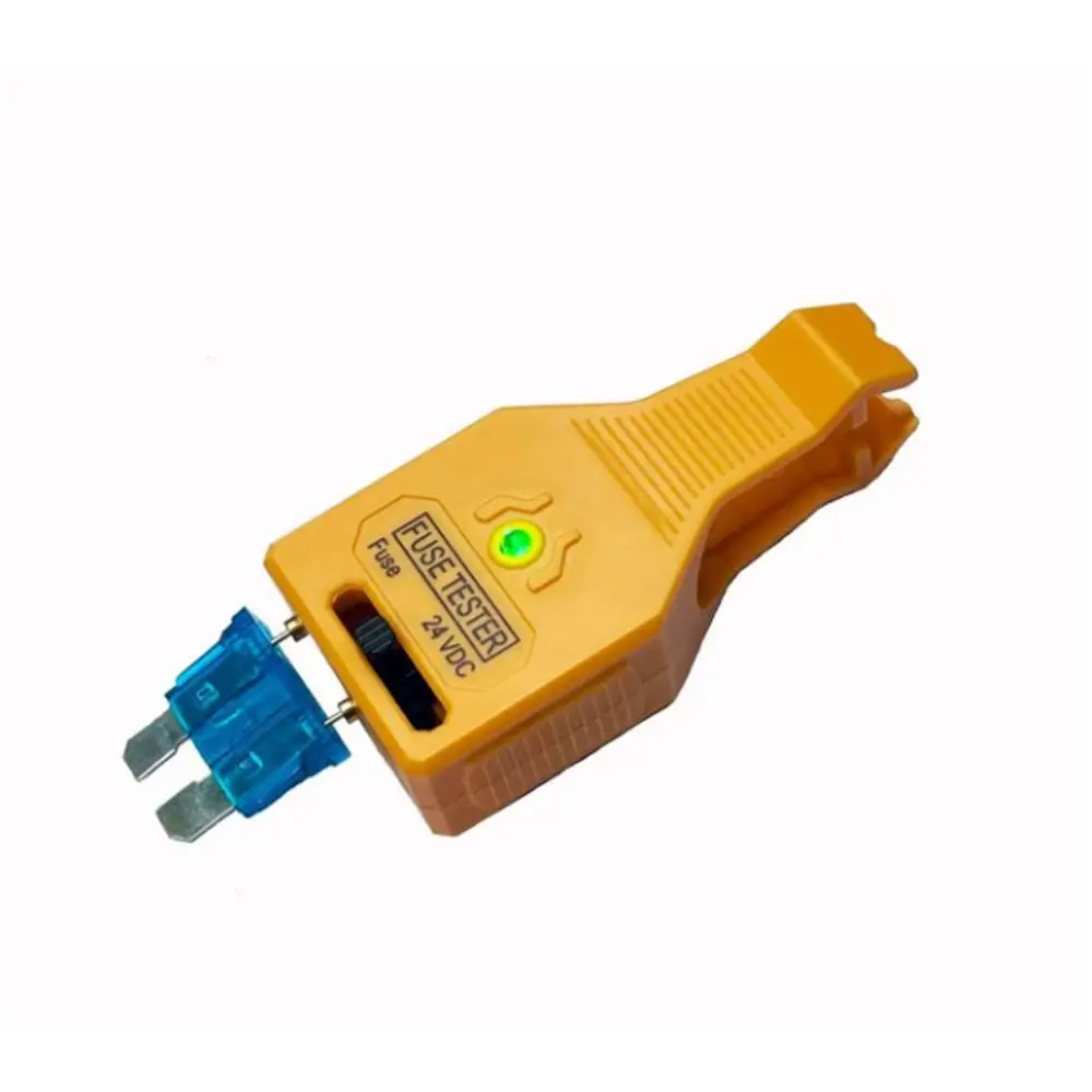 New Universal Car Fuse Tester Puller Easy to Use Plastic Auto Checker with LED Indicator Light Removal Tool for Car Fuse