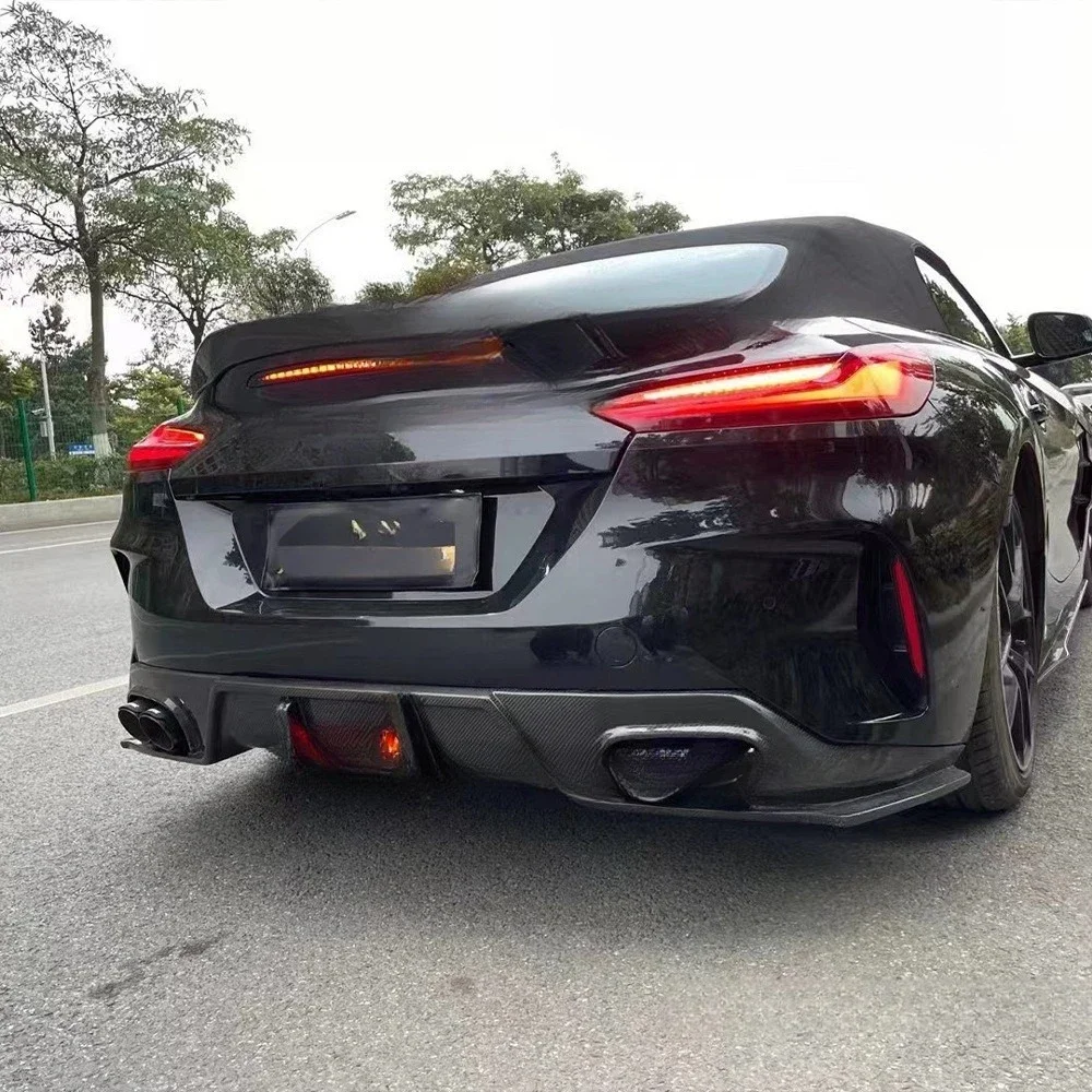 

Applicable To BMW Z4 Series G29 AC True Carbon Fiber Rear Lip Modification Upgraded Diffuser 2018-2025