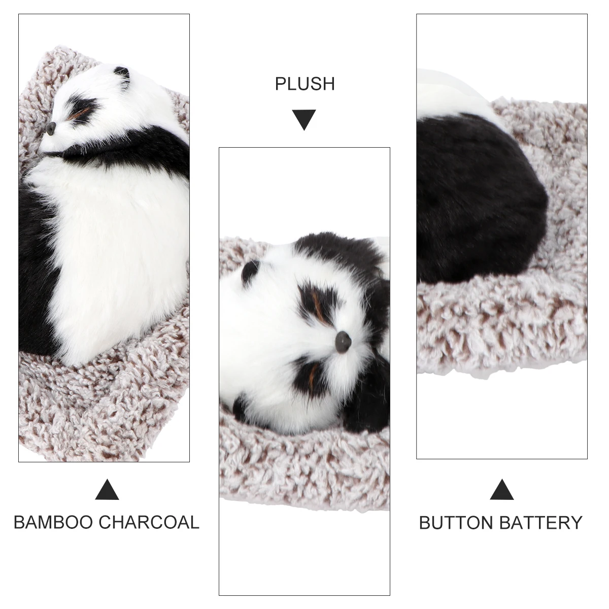 

Bamboo Charcoal Cat Air Purification Car Home Decoration Odor Removal 1Pcs Cat Home Car Interior