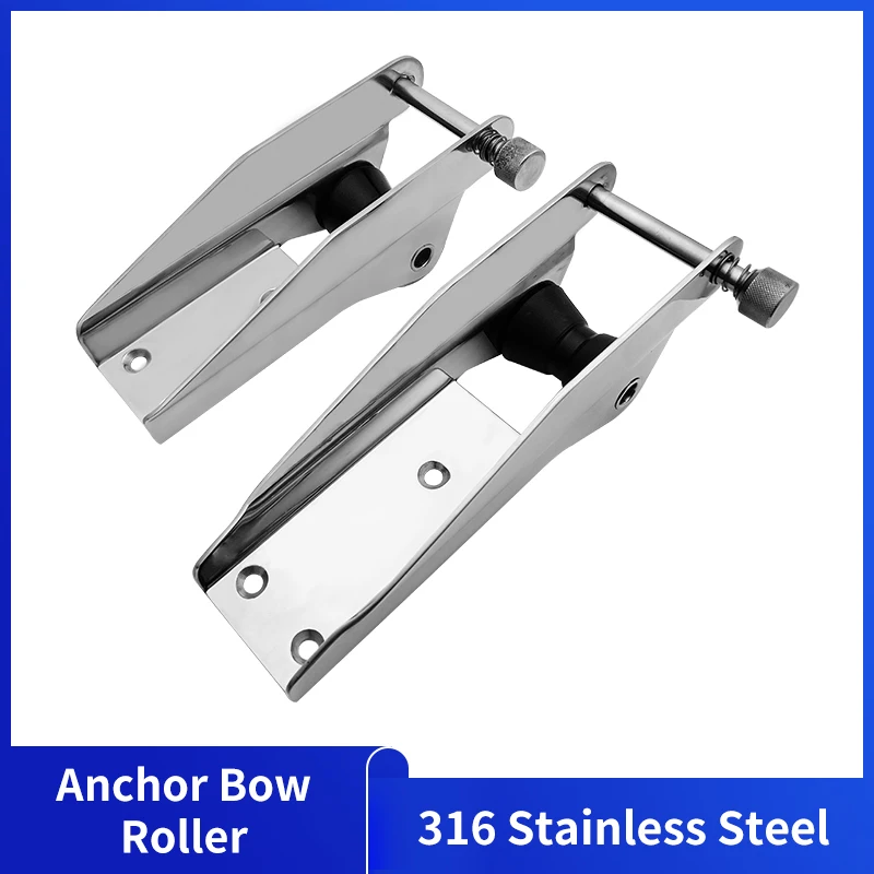 316 Stainless Steel Welded Boat Anchor Bow Roller for Yacht Marine Docking Hardware Accessories