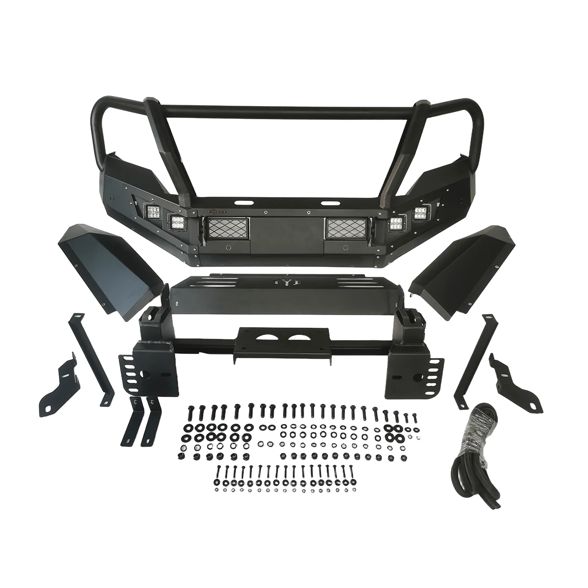 

High Quality Steel Front Bumper Bull Bar New Car Accessory For D-max 2019+ Pajero Navara NP300 Colorado