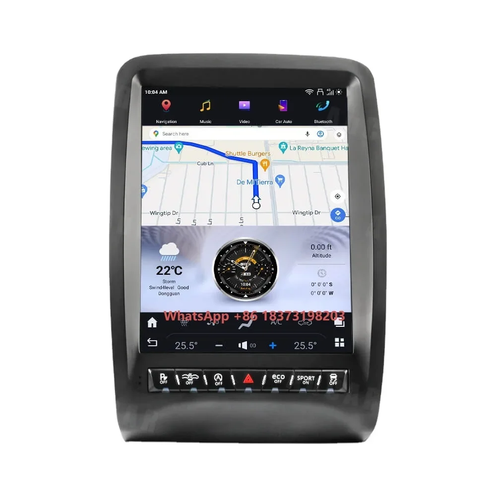 

AUCAR 13.8" Android13 Car Radio Multimedia Player Auto Stereo GPS Navigation for Dodge Durango 2010-2020 Style Head Unit