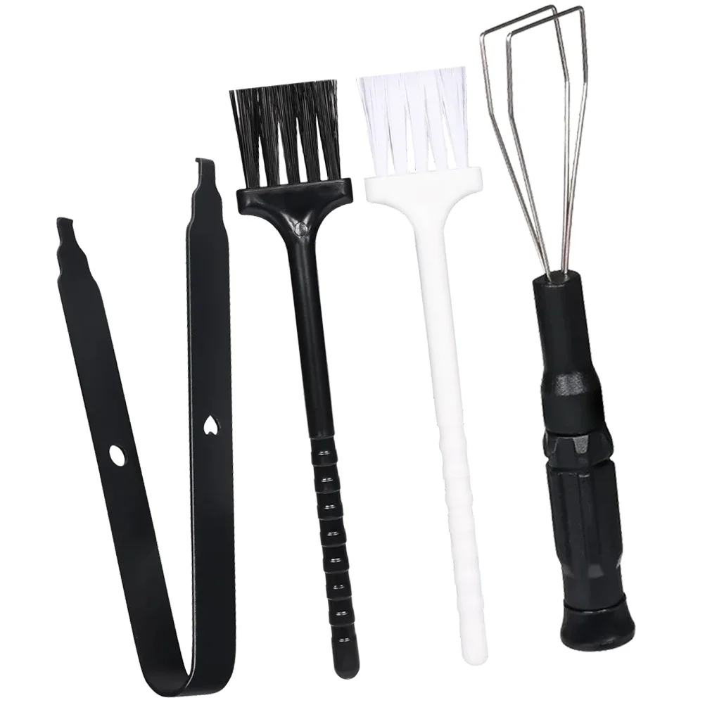 مجموعة واحدة من أدوات تنظيف لوحة المفاتيح لأداة سحب مفاتيح لوحة المفاتيح الميكانيكية، فرشاة إزالة الغبار، منظف الغطاء العالمي، متعدد الوظائف