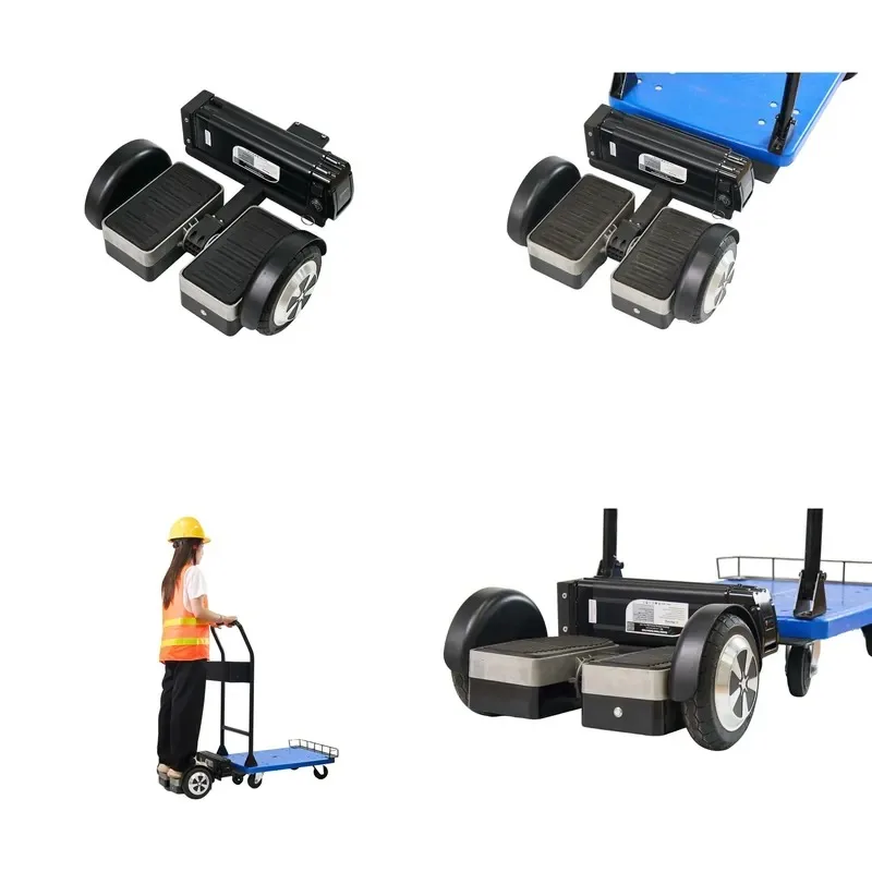 200kg Load Foldable Electric Trolley 900W Brushless Motor Self Balancing Tool Storage OEM Customization
