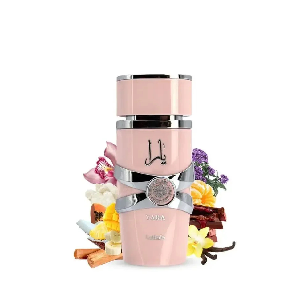 Yara de Lattafa Perfumes |   Eau De Parfum - 100ml (3,4 fl oz) |   - El mejor regalo del día de San Valentín con aroma floral duradero para mujer