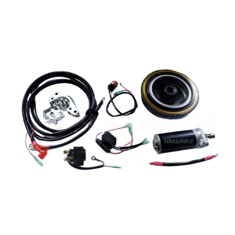 Buitenboordmotor Accessoires voor Tohatsu 2-takt 15HP 18HP bootmotor naar elektrische starterkit modificatie