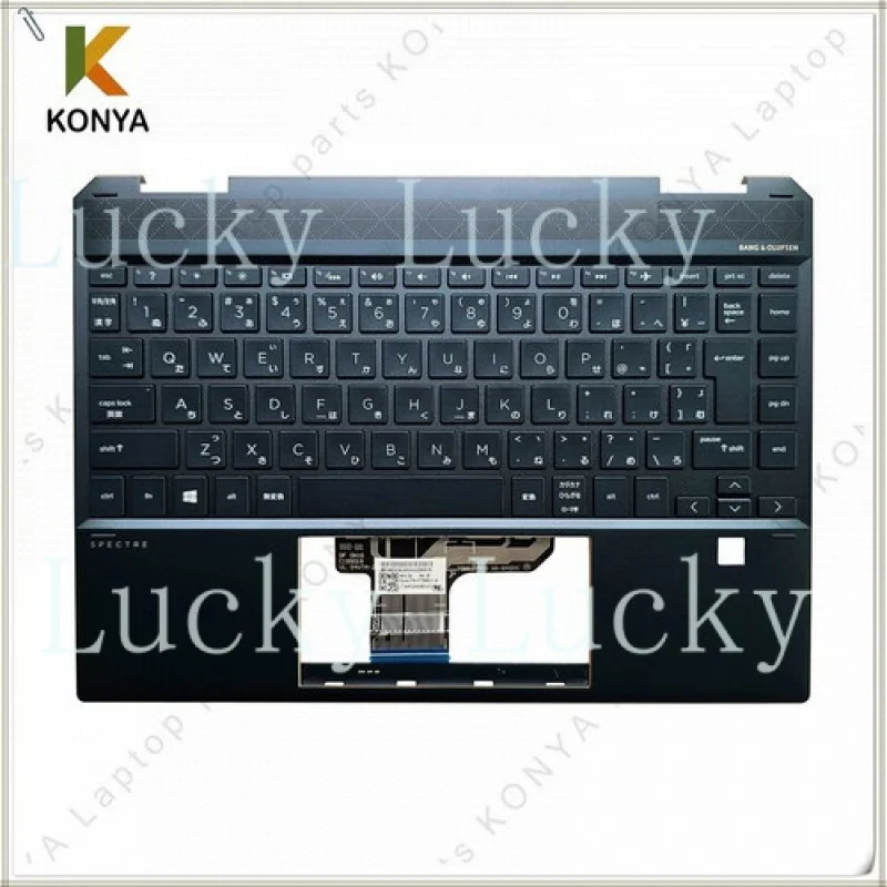 

f New For HP Spectre X360 13-AP TPN-Q212 Laptop Palmrest Upper Cover With Keyboard